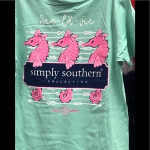 Simply southern seahorse T-shirt